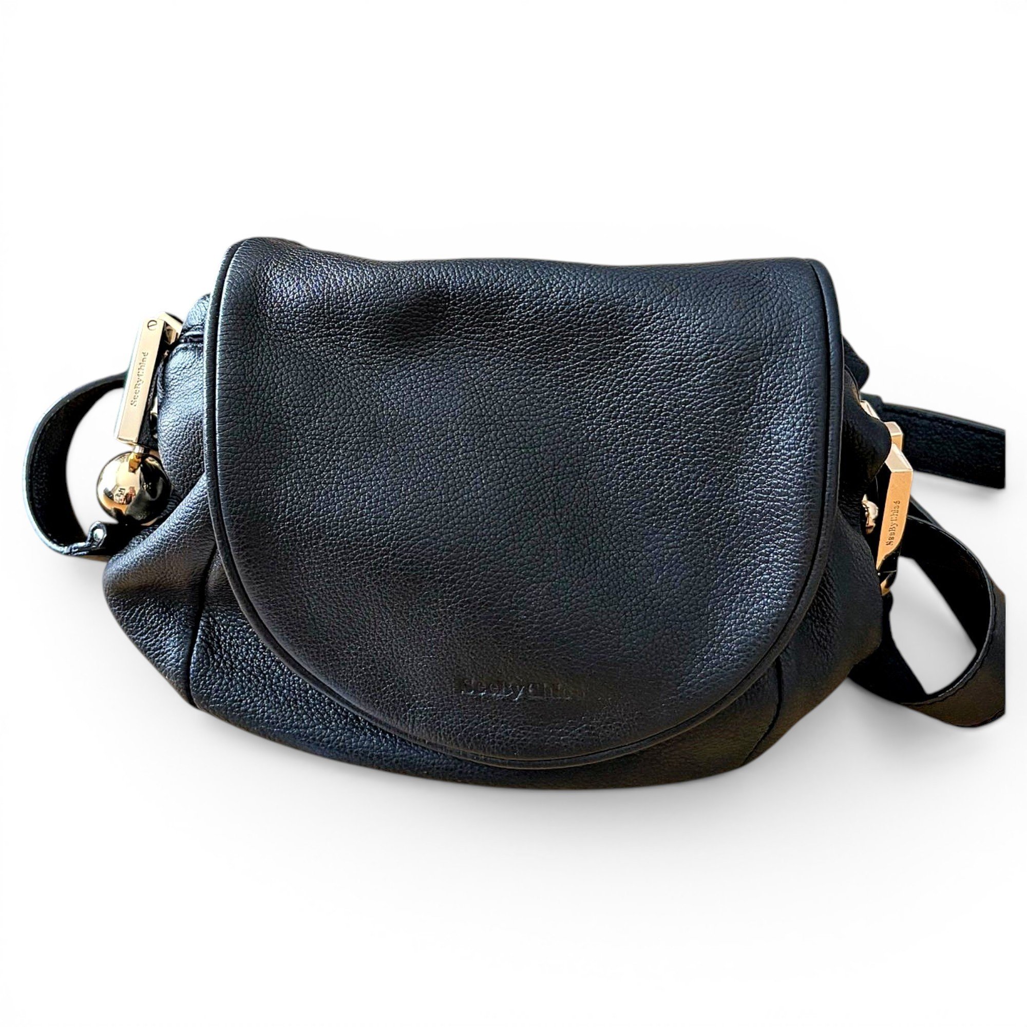 Leather crossbody bag