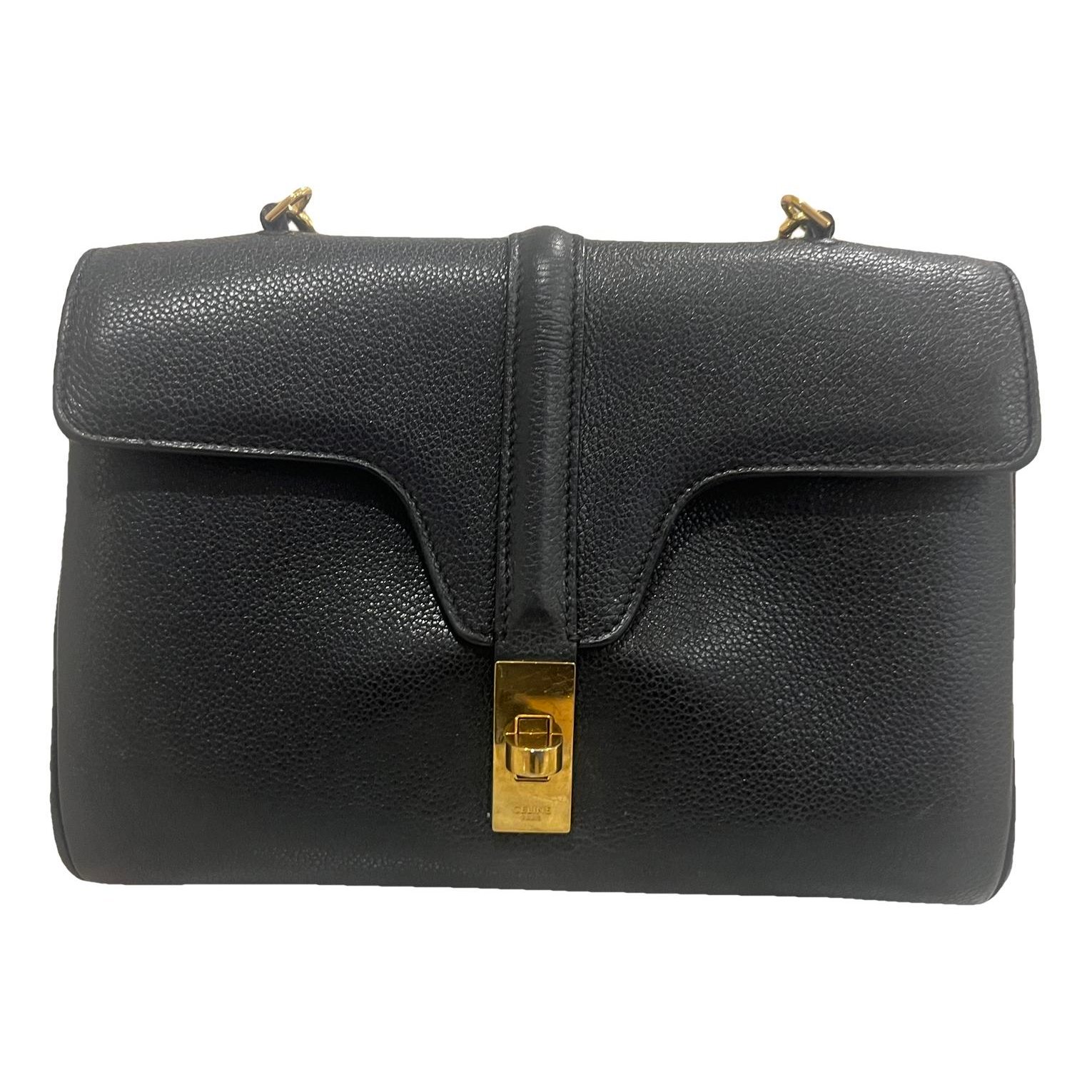 Sac 16 leather crossbody bag