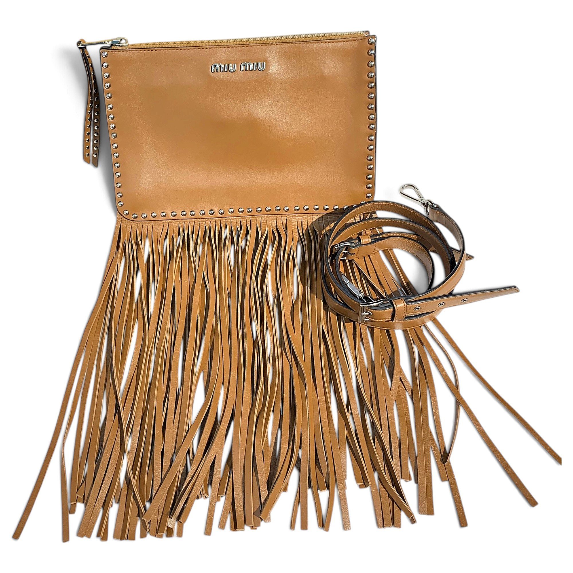 Leather handbag