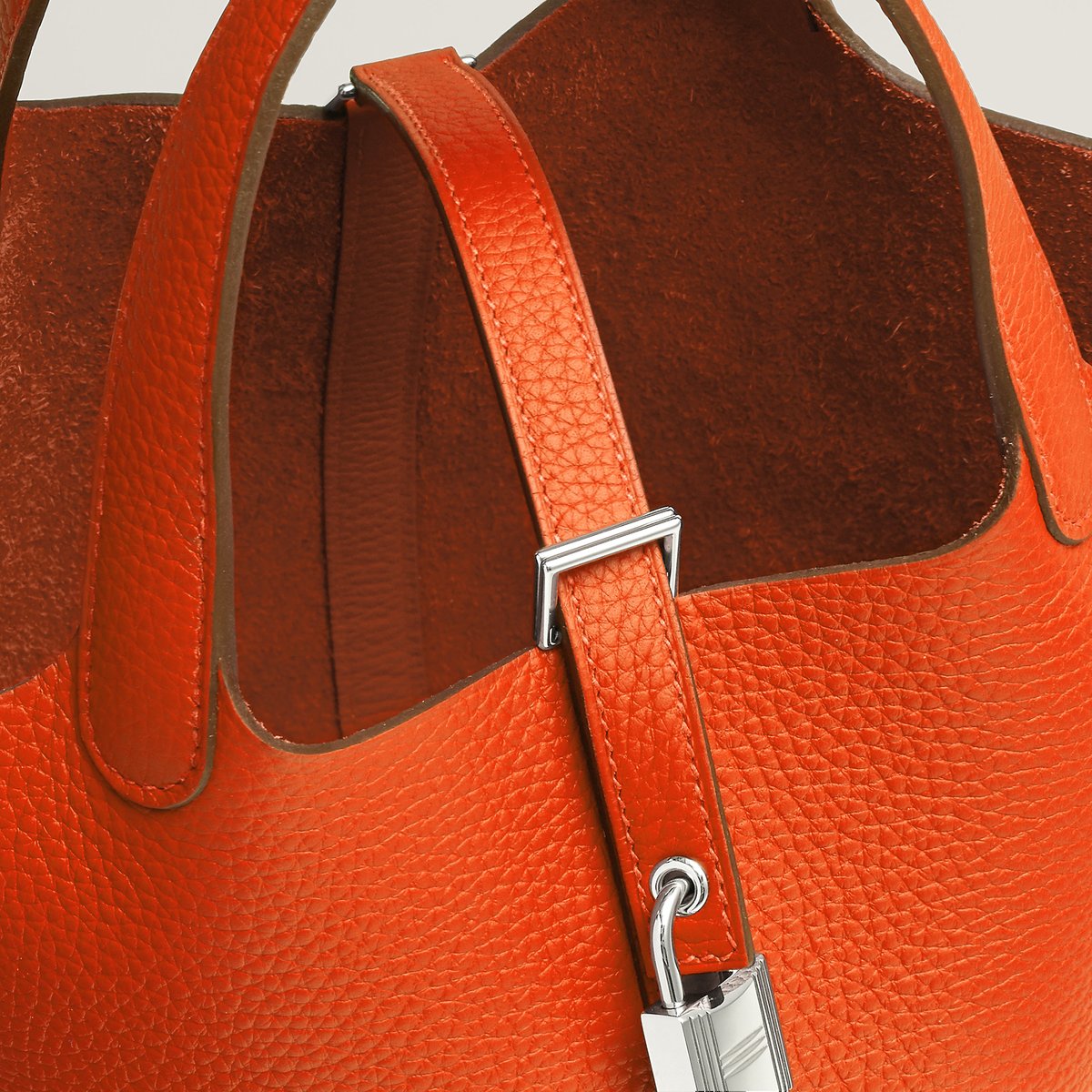 Orange Minium Picotin Lock 18 Bag