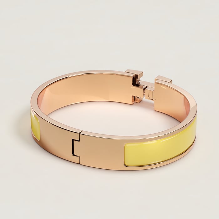Jaune d'Or Clic H Bracelet