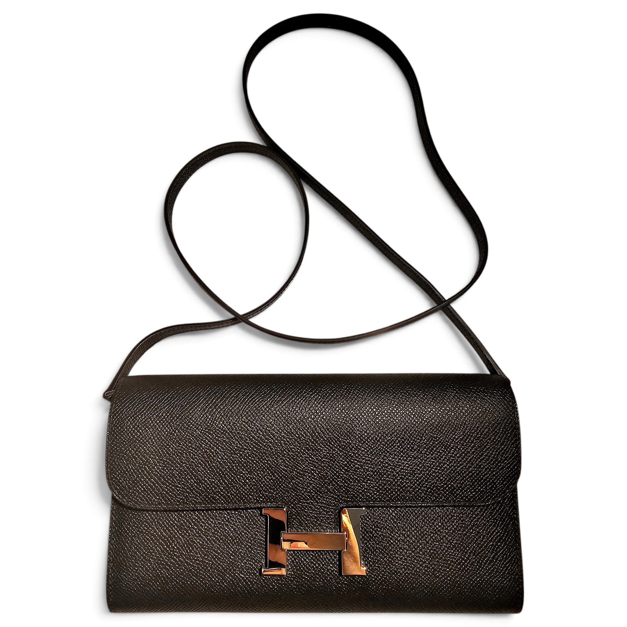 Leather crossbody bag