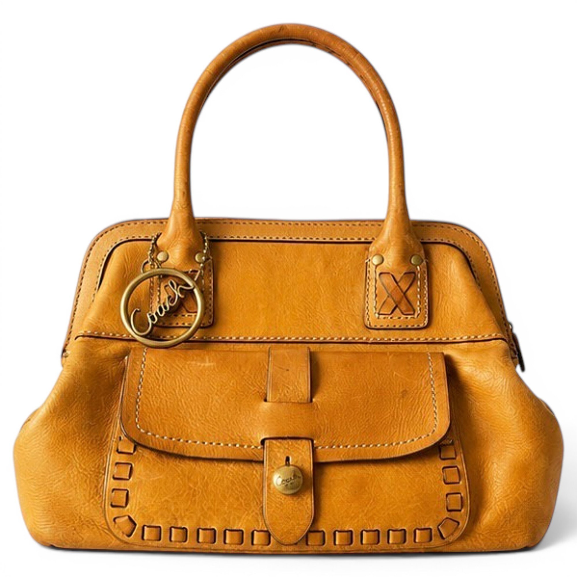 Leather handbag