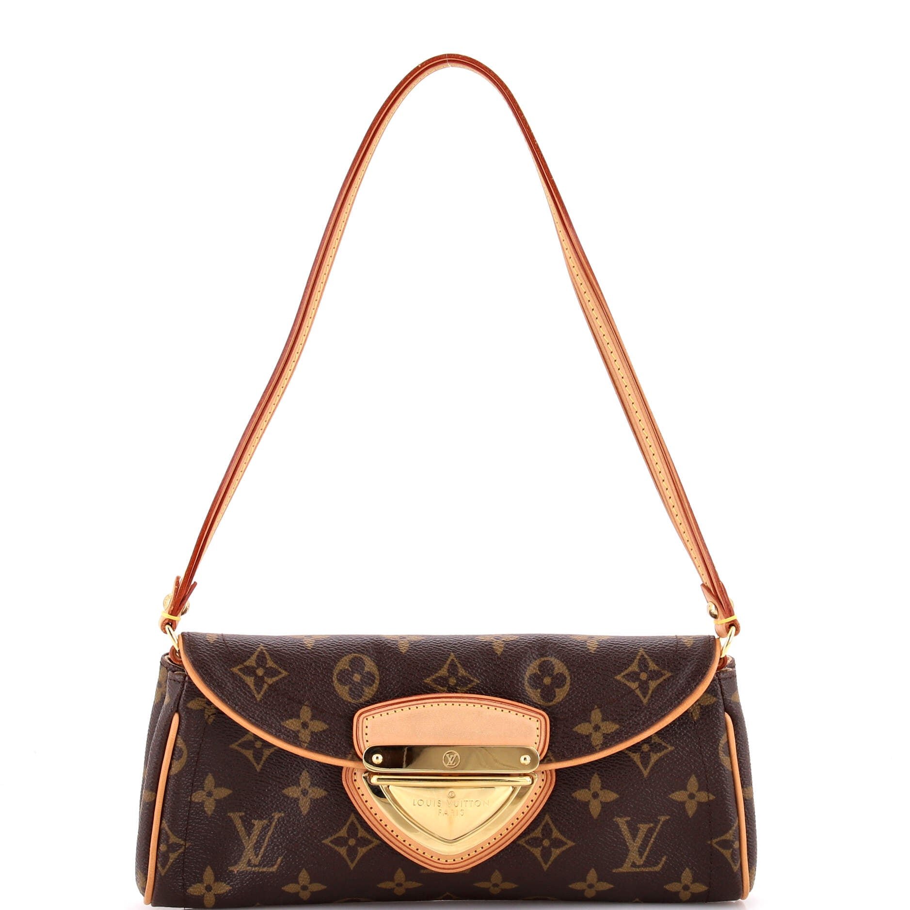 Beverly Clutch Monogram Canvas