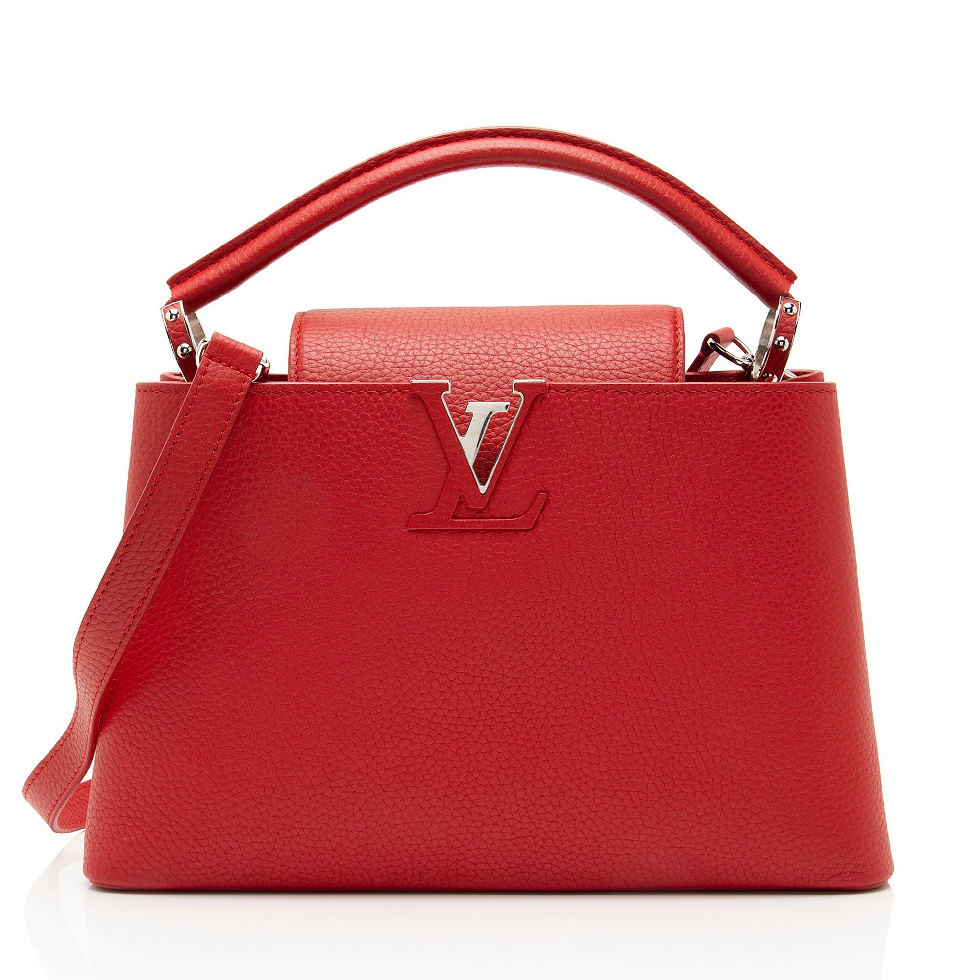 Capucines leather satchel