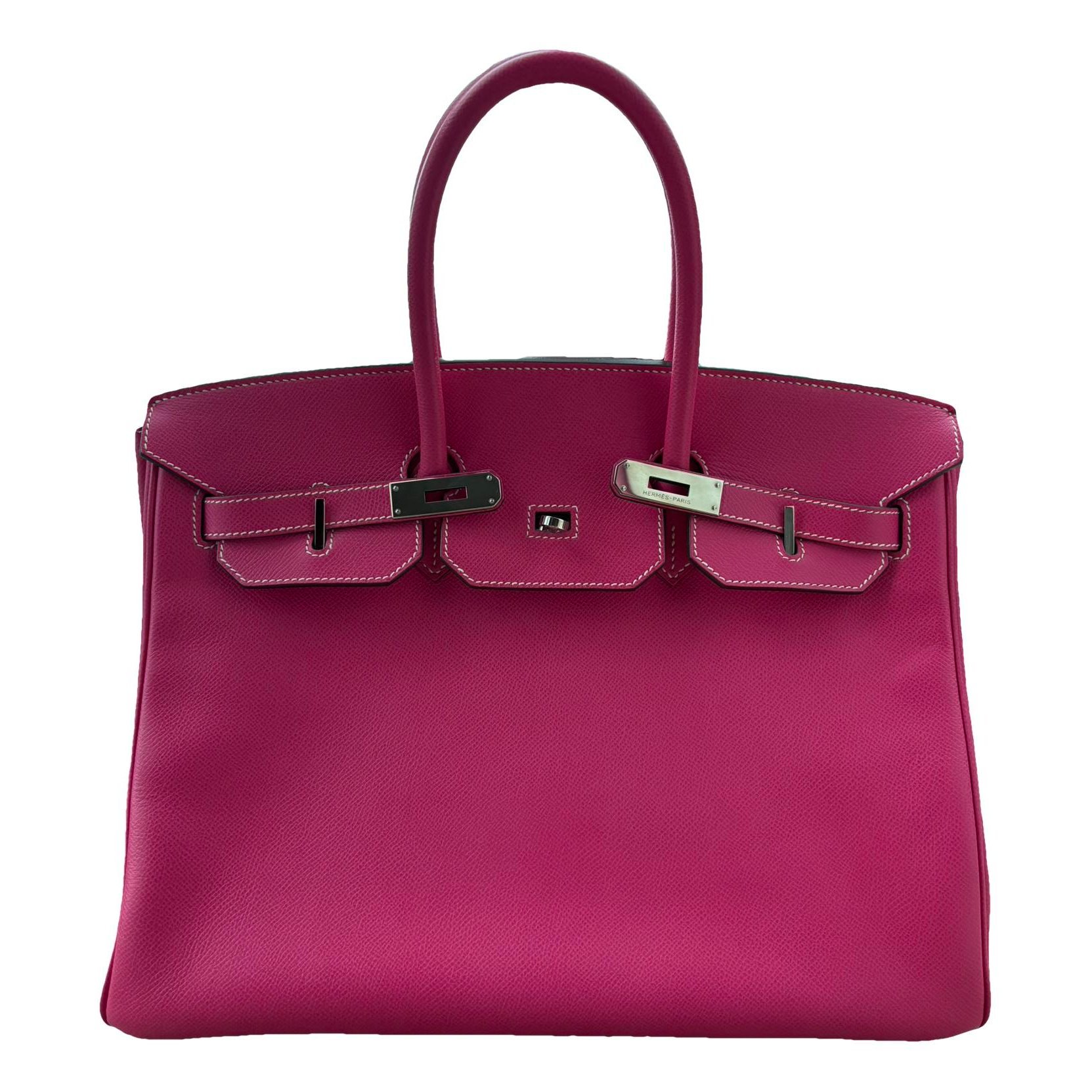 Birkin 35 leather handbag