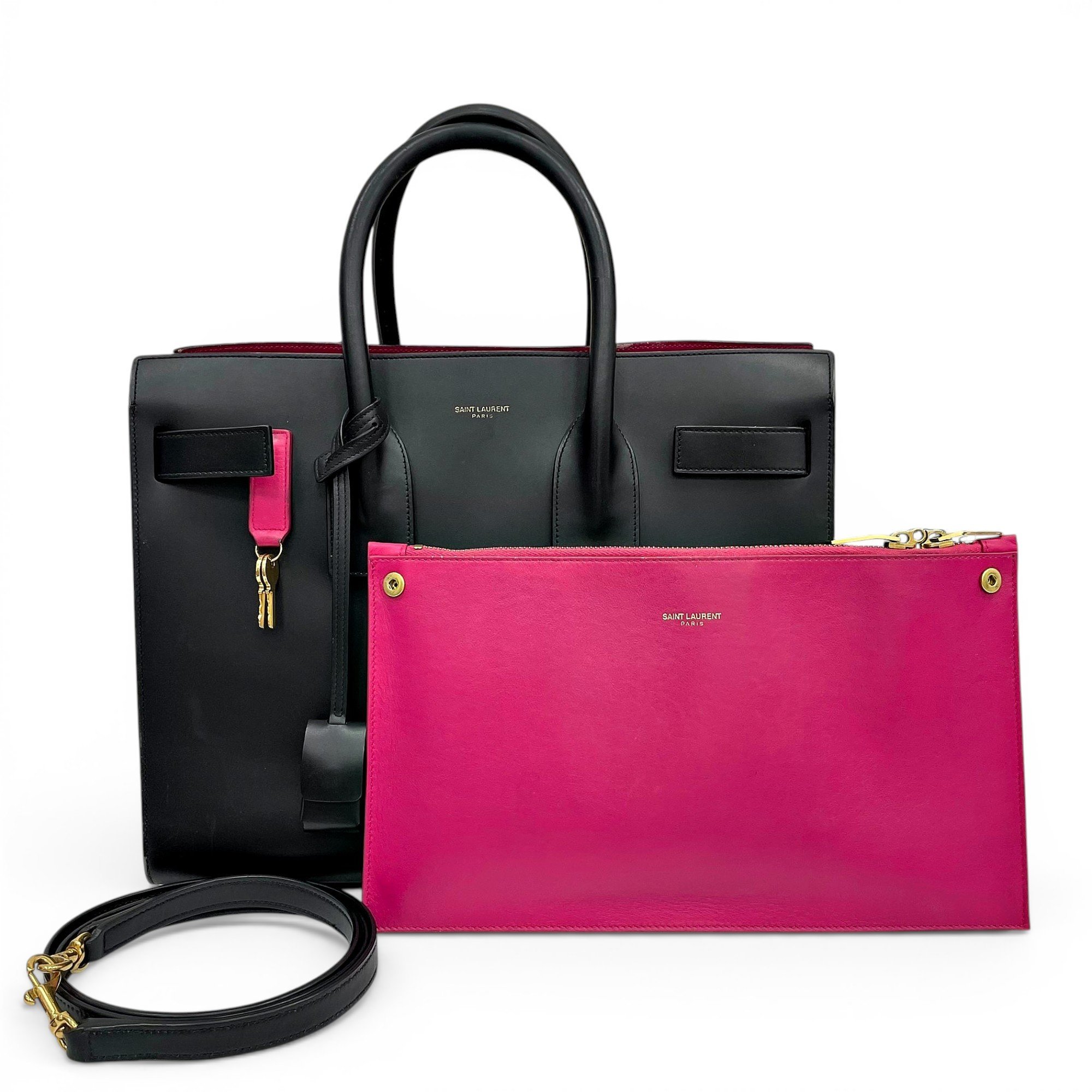 Sac de Jour leather handbag