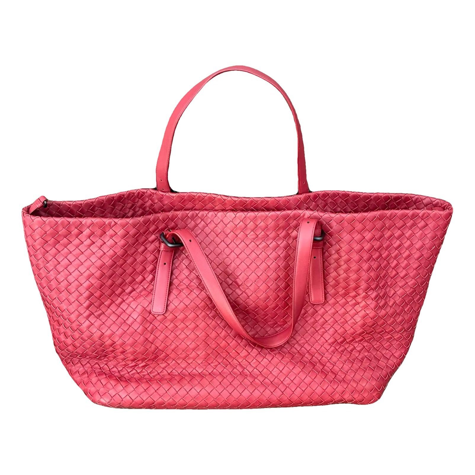 Parachute leather handbag