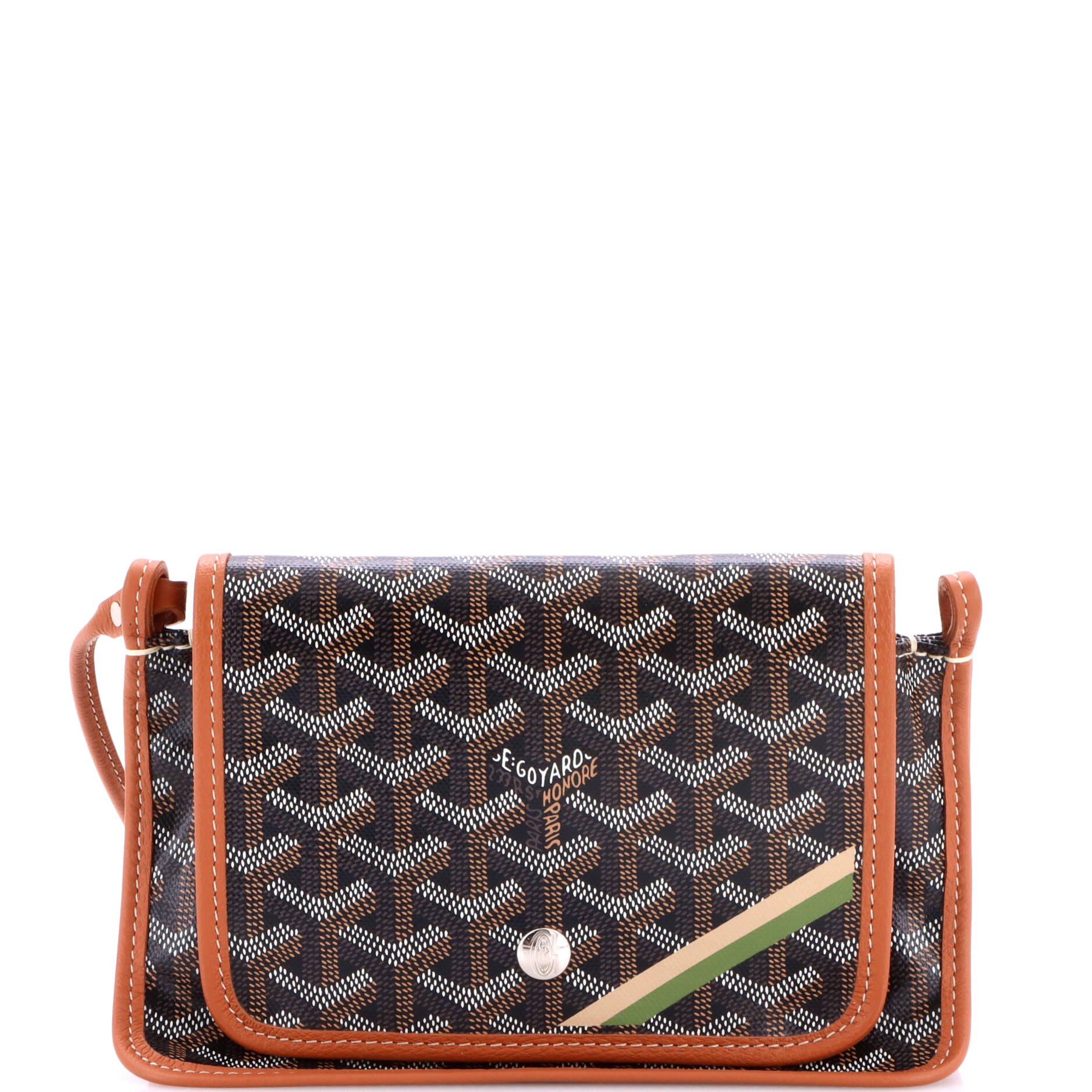Plumet Clutch Wallet Printed Coated Canvas