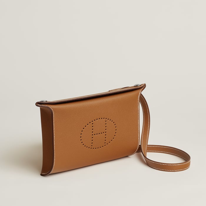 Gold Hermès Videpoches Bag
