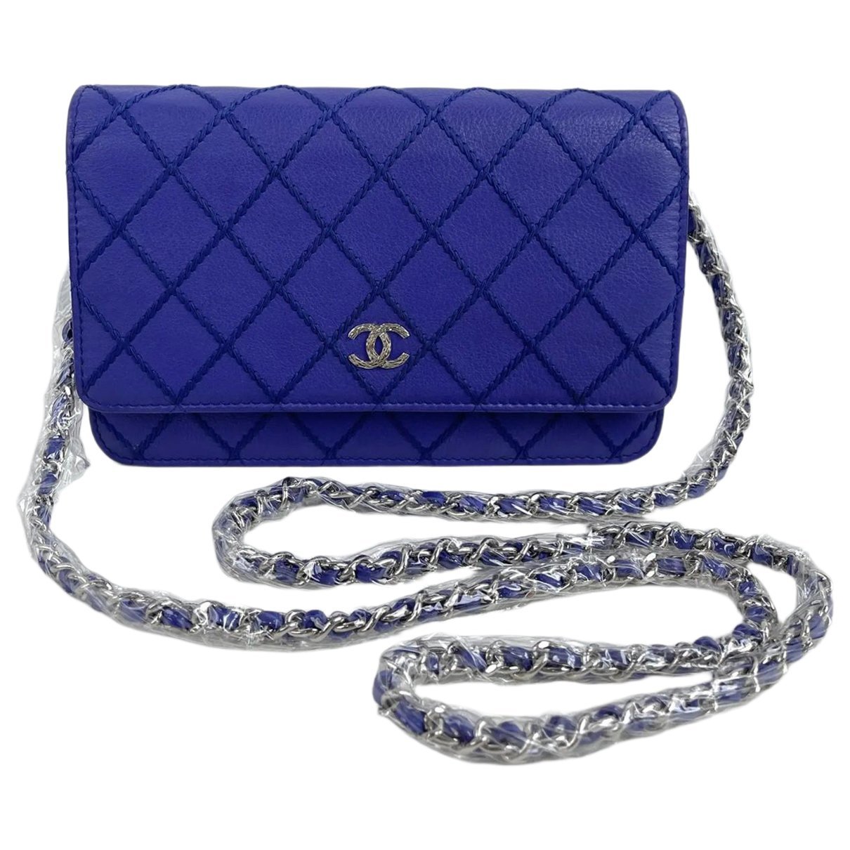 Wallet On Chain Timeless/Classique leather handbag