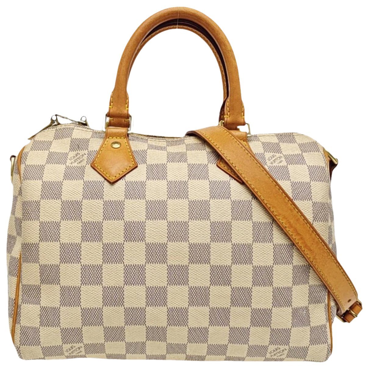 Louis Vuitton Nano Speedy / Mini HL leather handbag