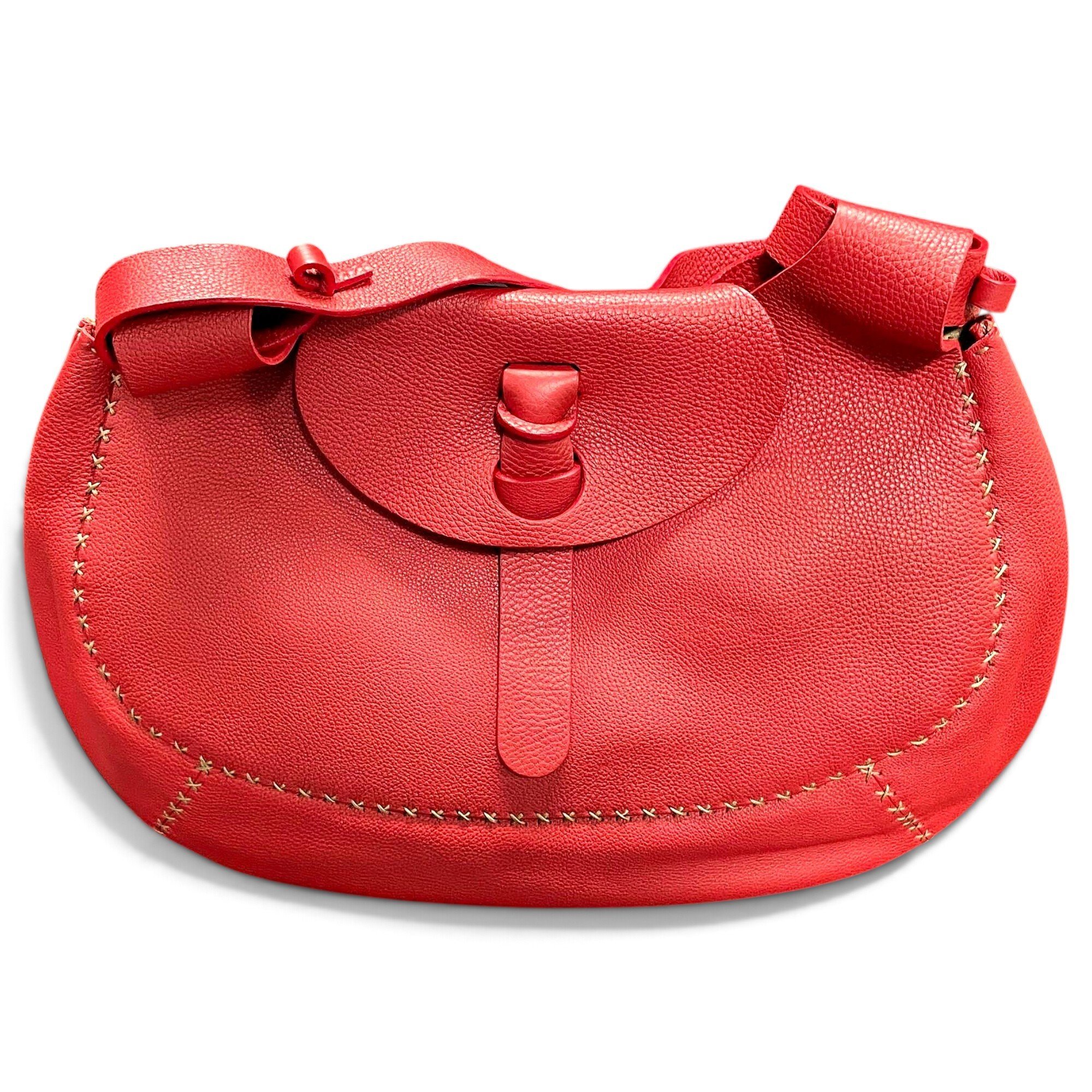 Leather handbag