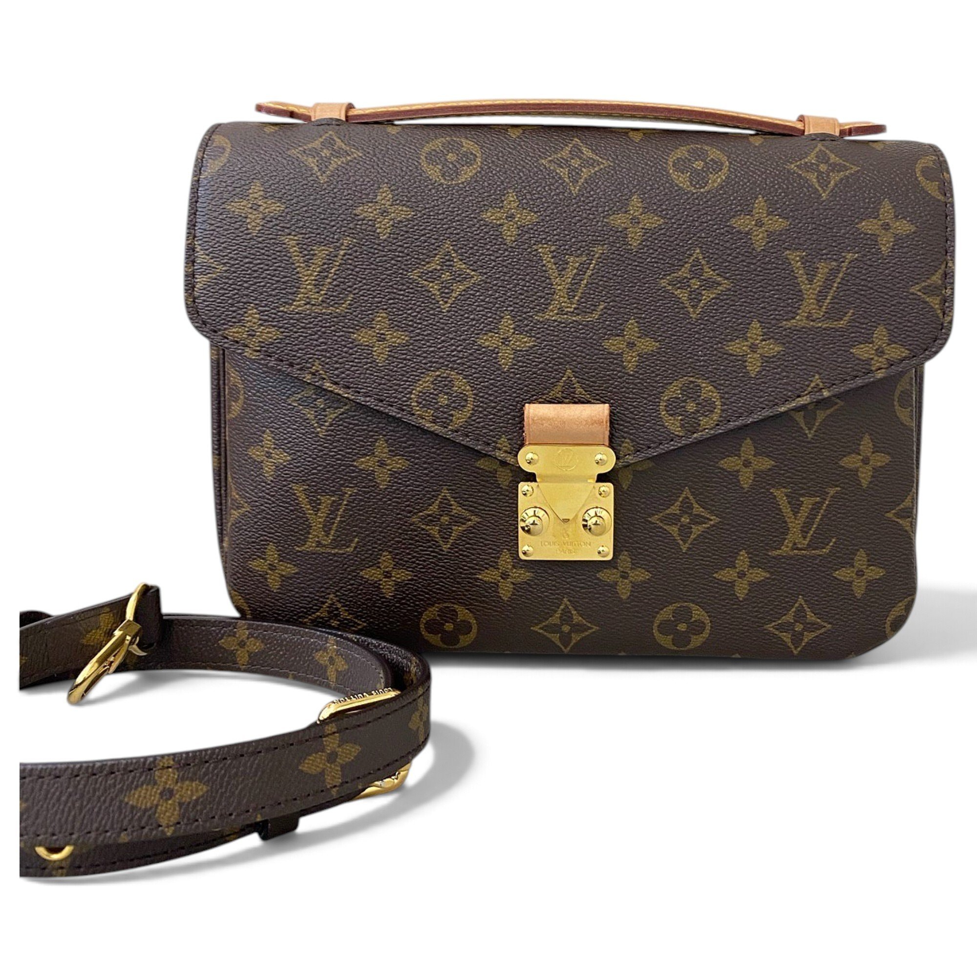 Metis leather handbag