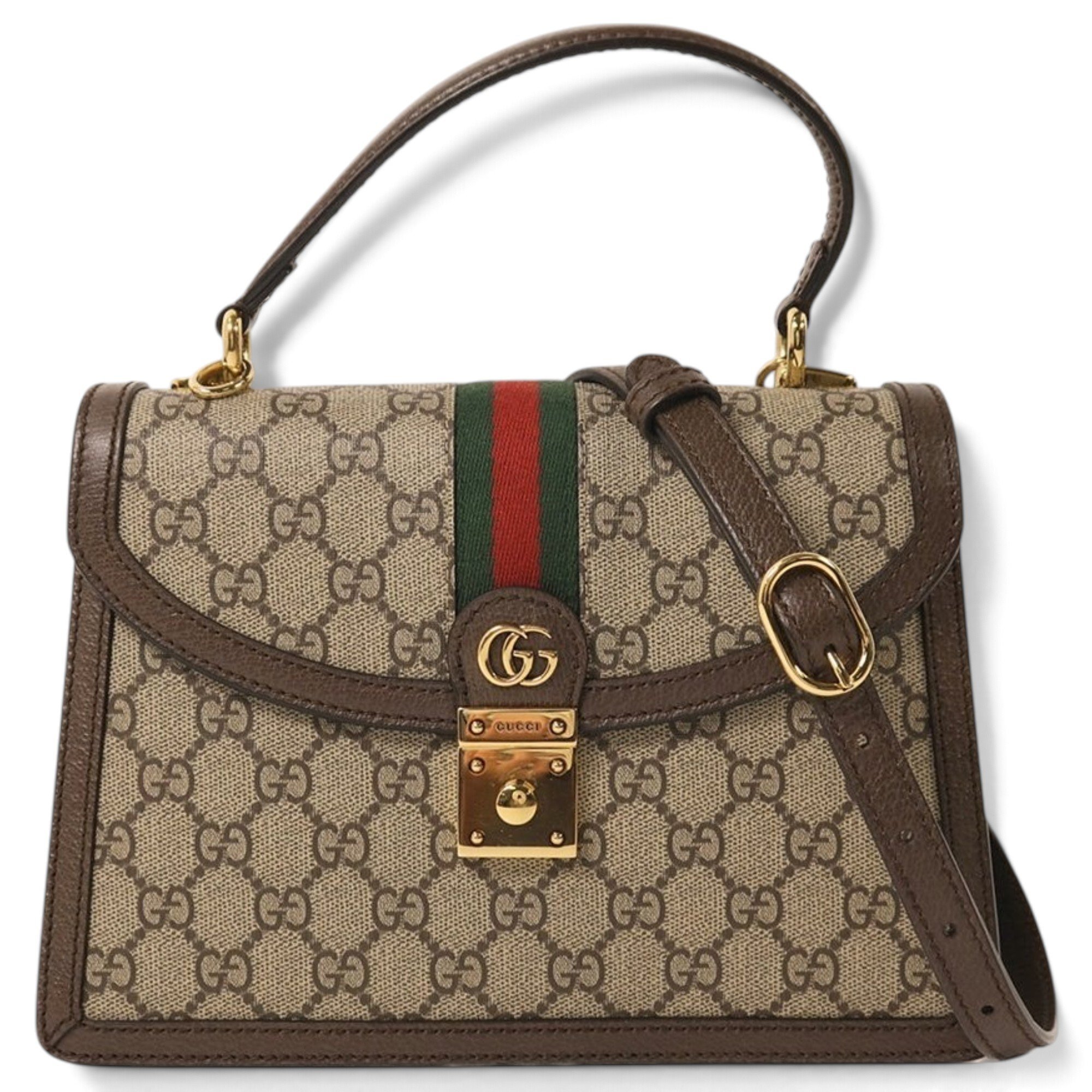 Ophidia leather handbag