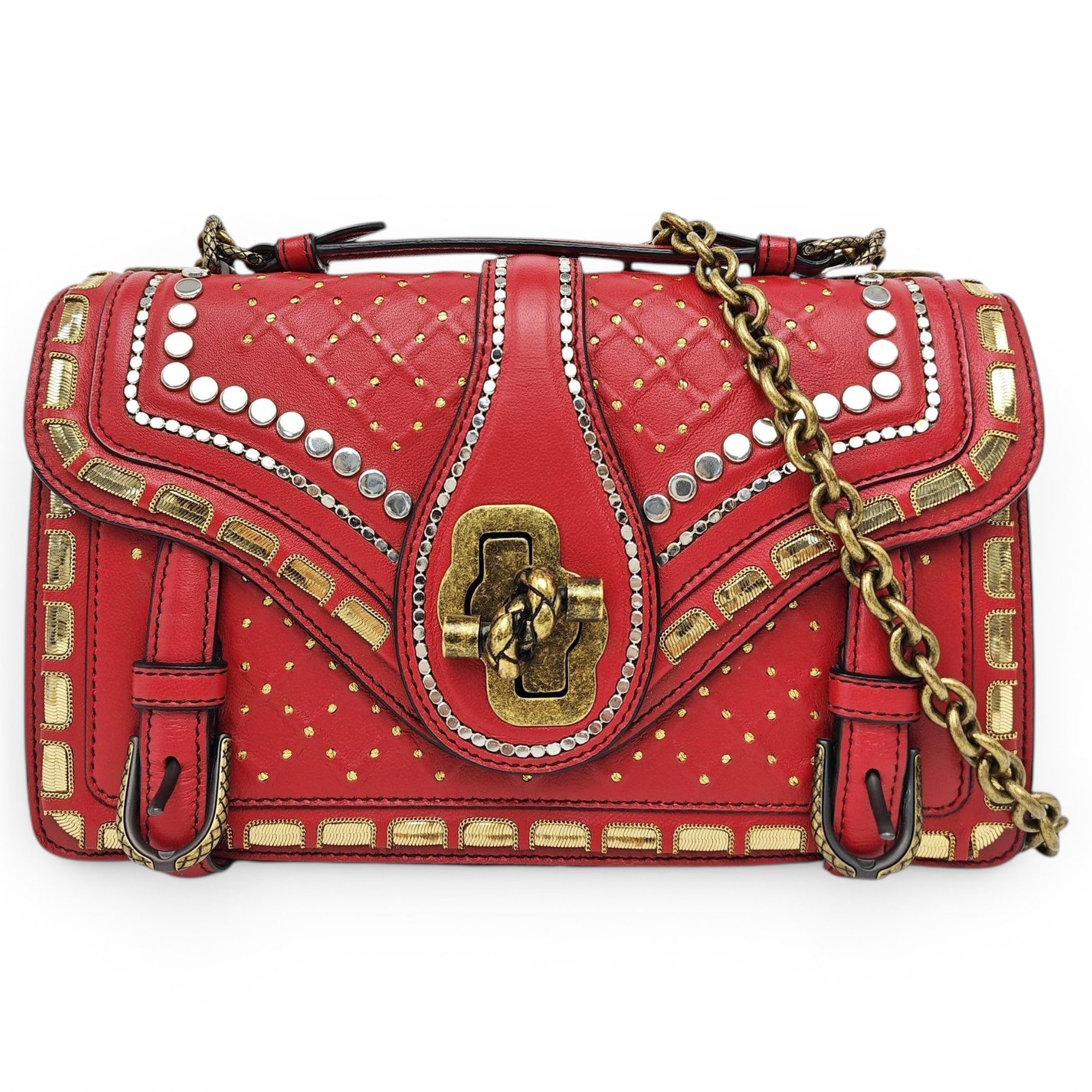 City Knot leather crossbody bag