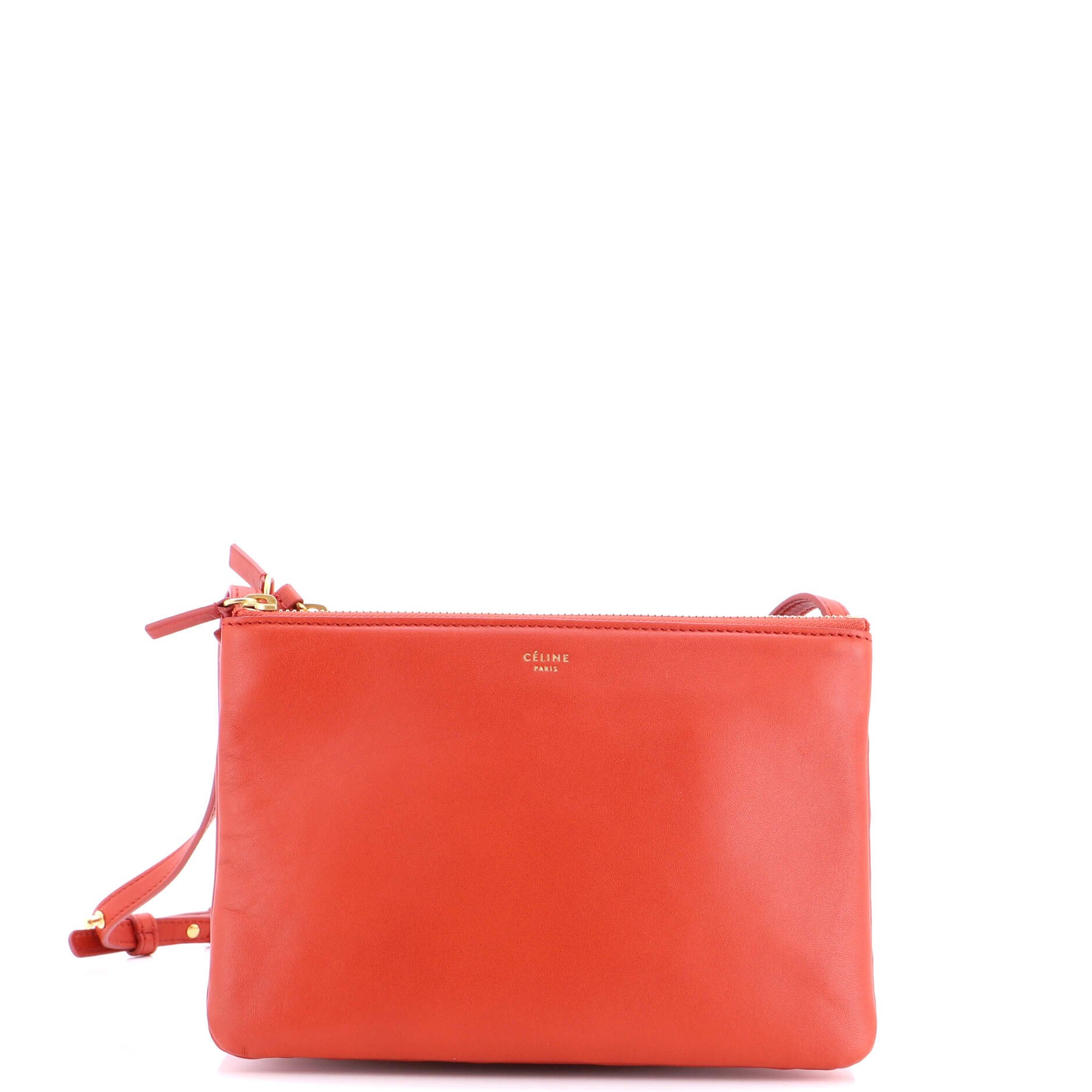 Trio Crossbody Bag Leather Small