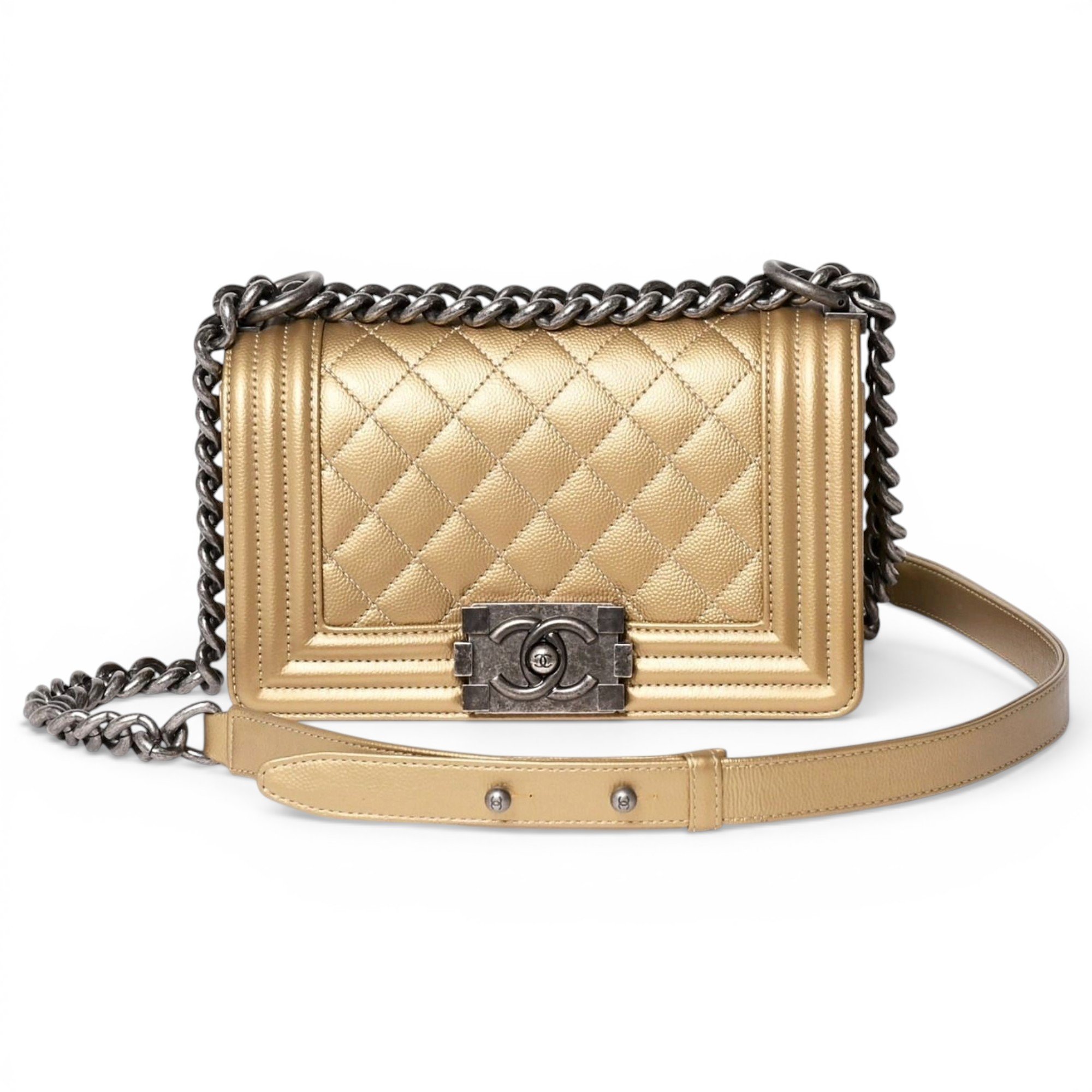 Boy leather handbag