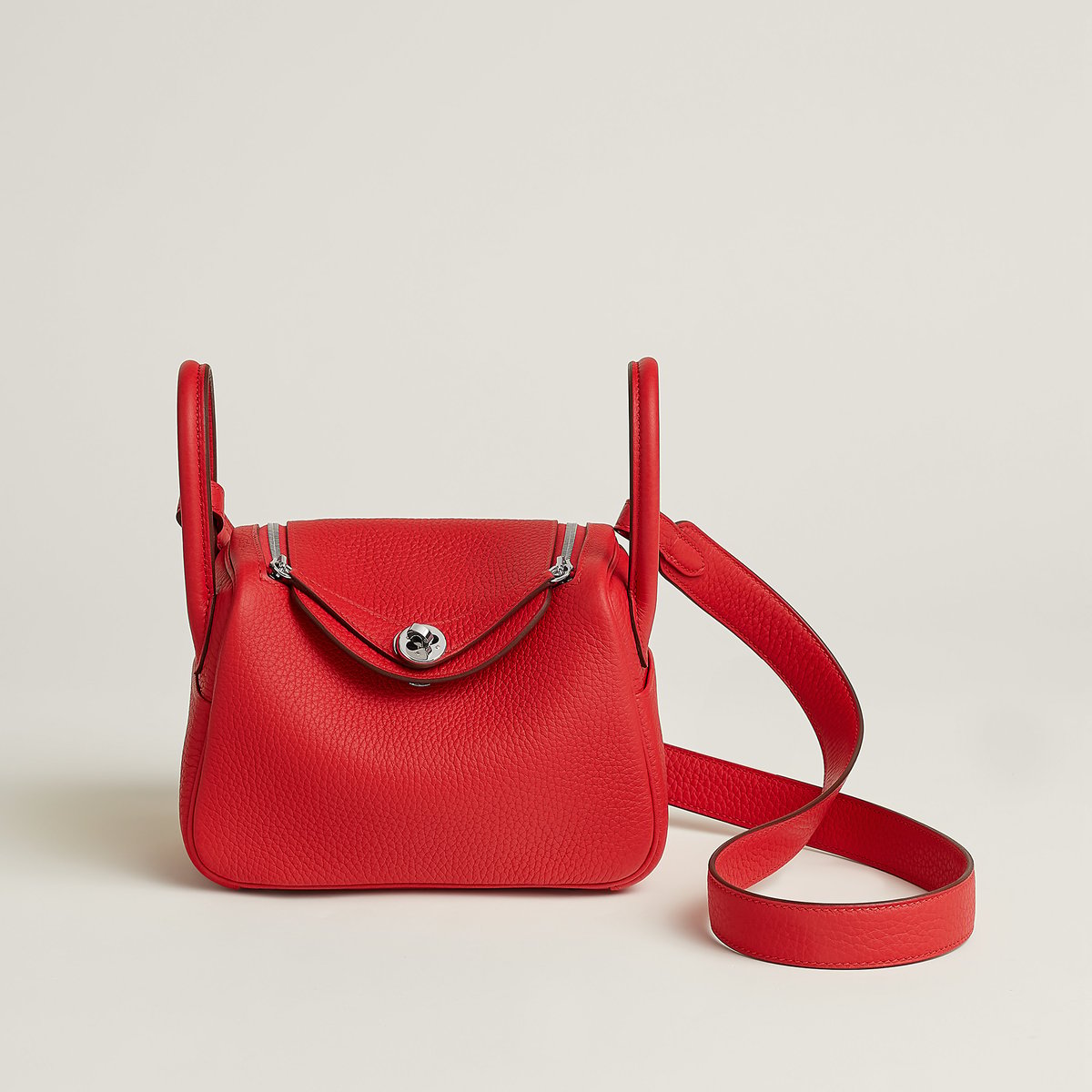Hermès Lindy in Rouge Radieux