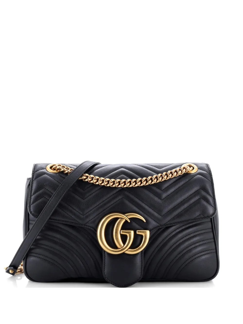 GG Marmont Flap Bag Matelasse Leather Medium shoulder bag