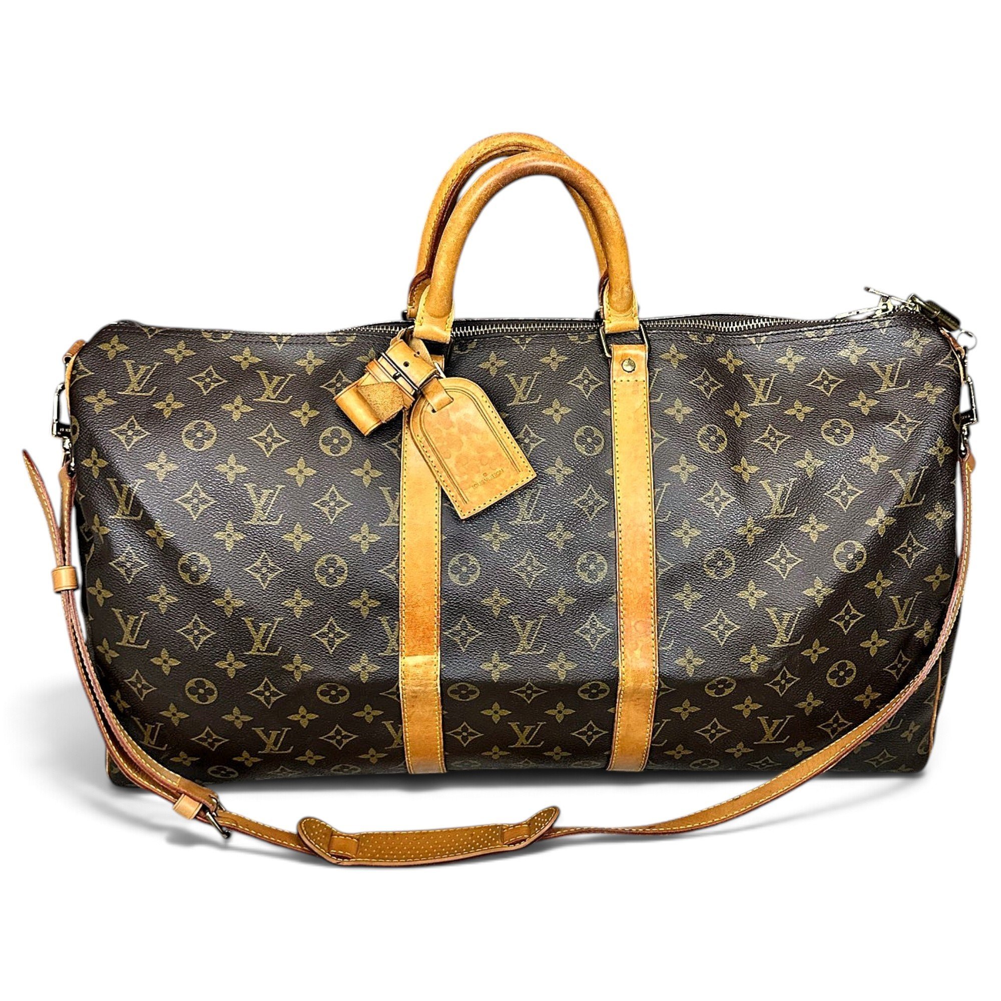 Keepall leather 48h bag