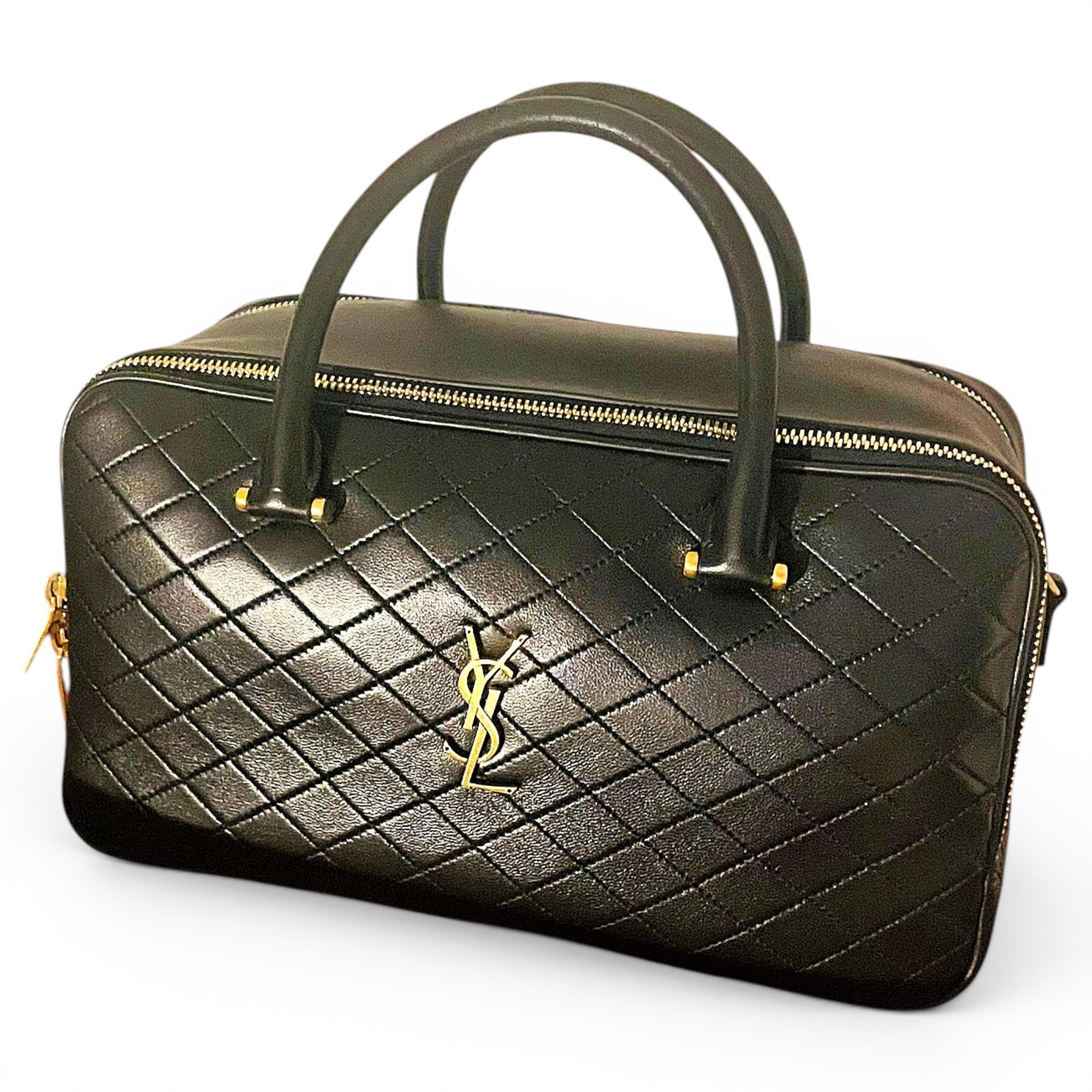 Bowling Toy leather handbag