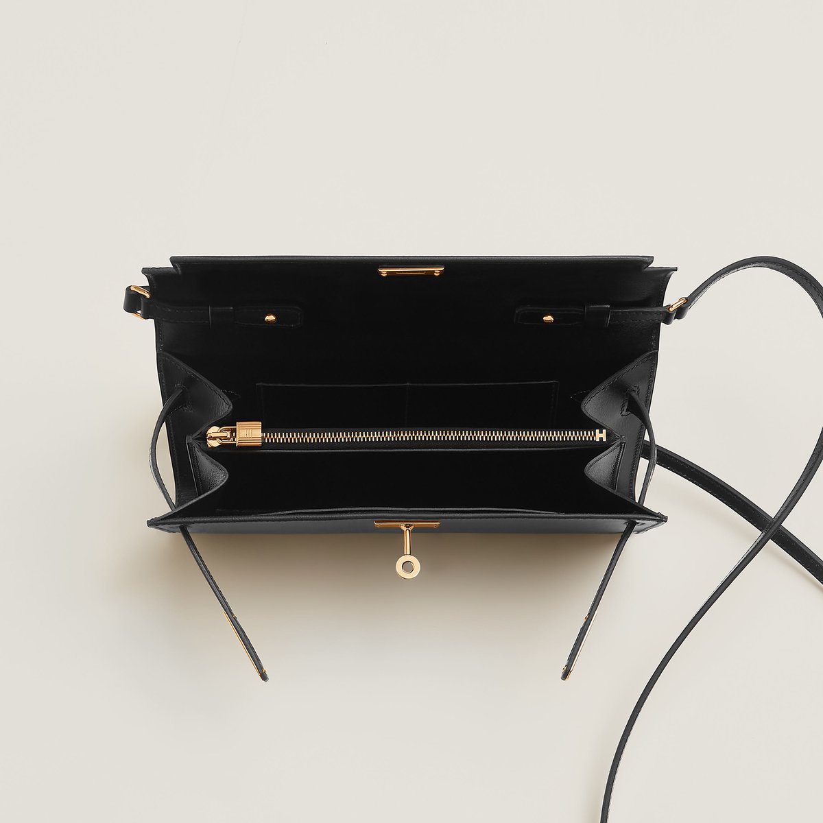 Noir Kelly Classique to Go Wallet