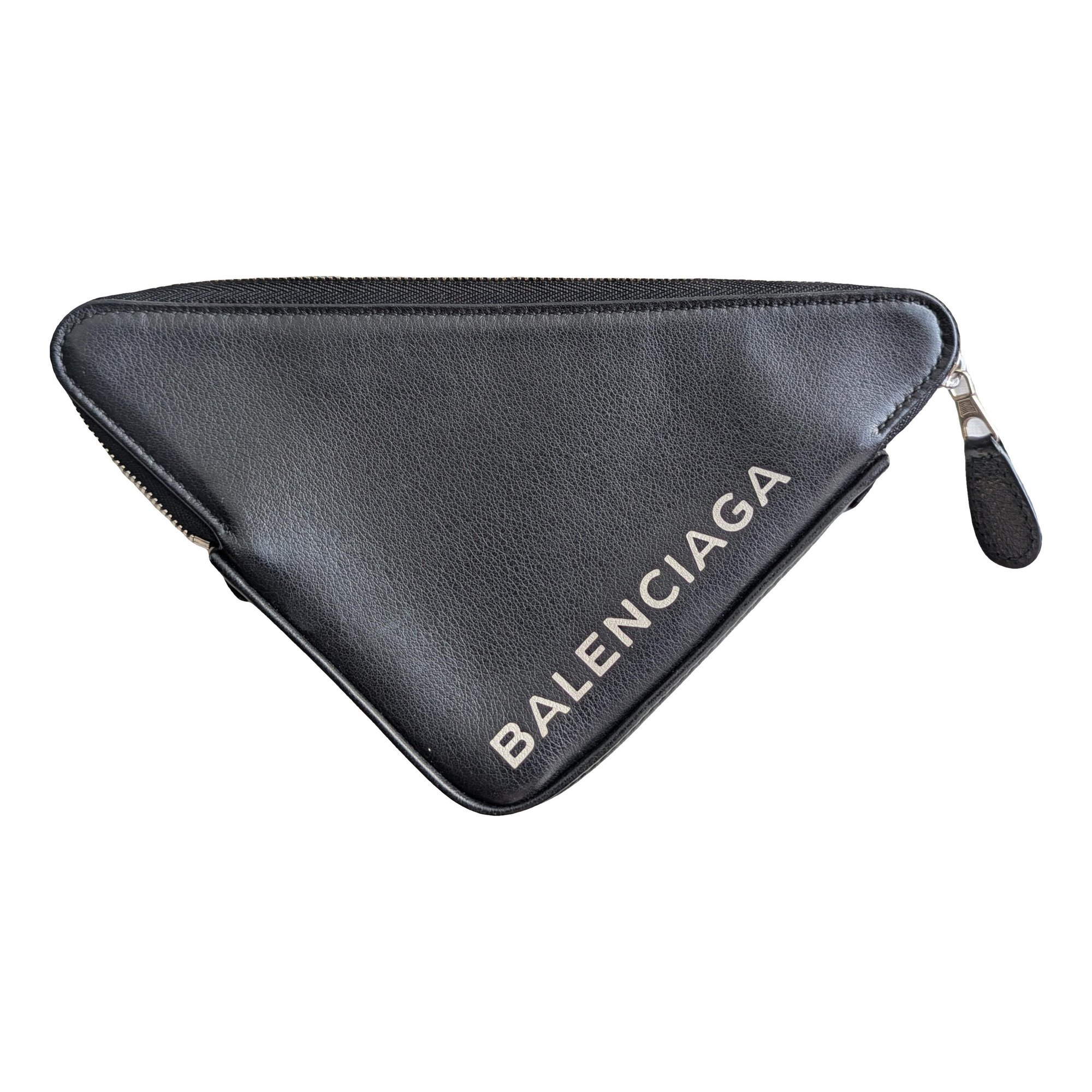 Everyday leather clutch bag