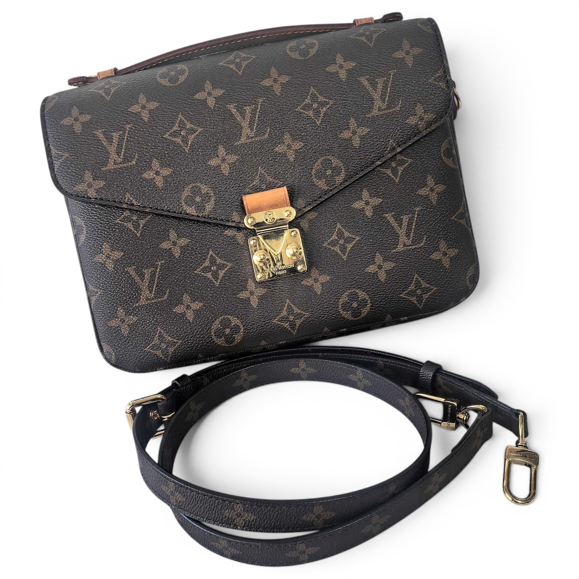 Metis leather crossbody bag
