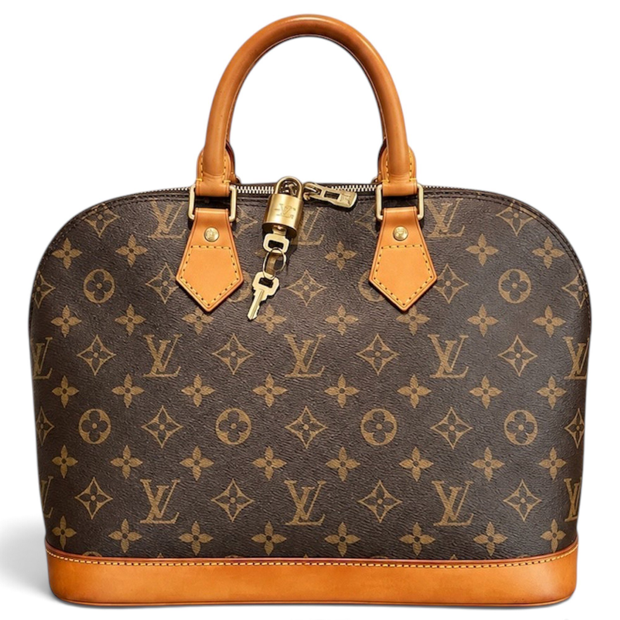 Alma leather handbag