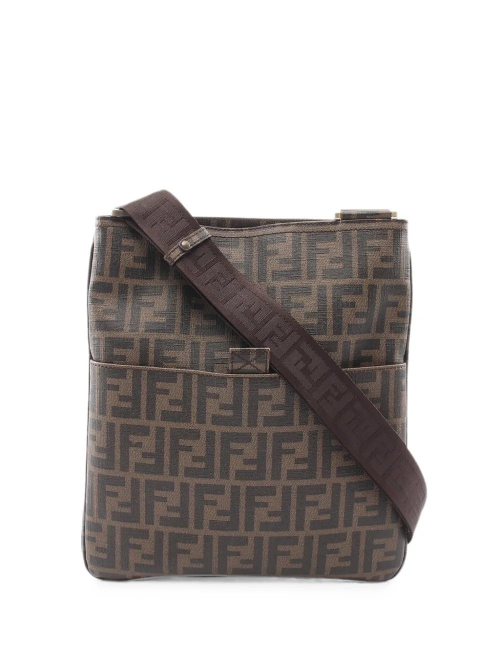 Fendi 2010s Zucca shoulder bag