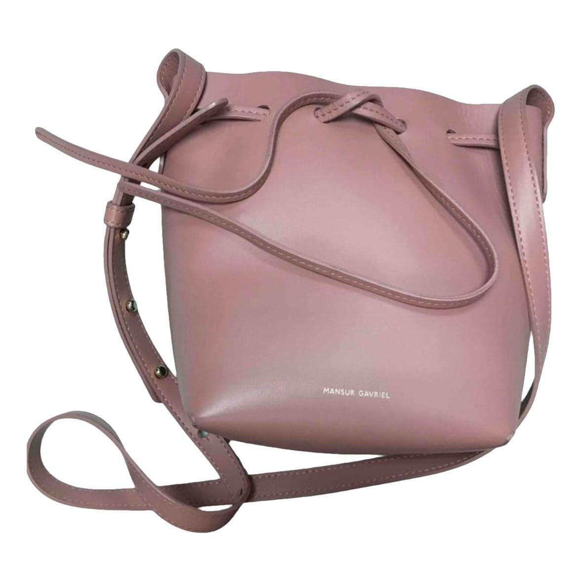 Mansur Gavriel Bucket leather bag