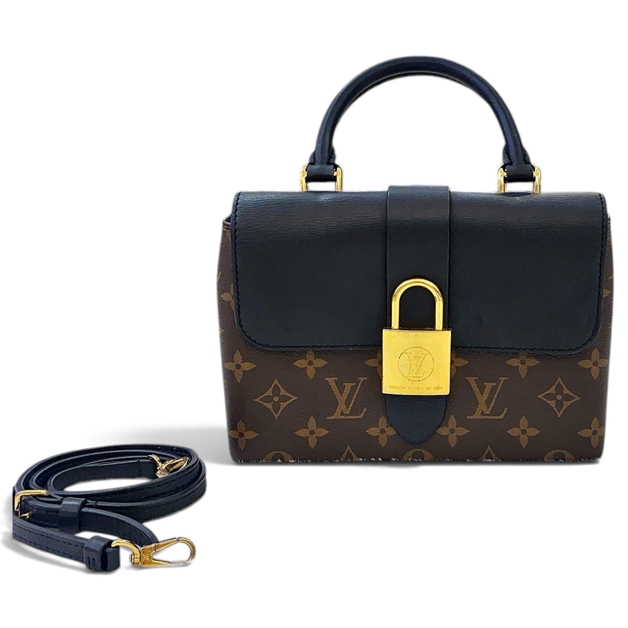 Locky BB leather handbag