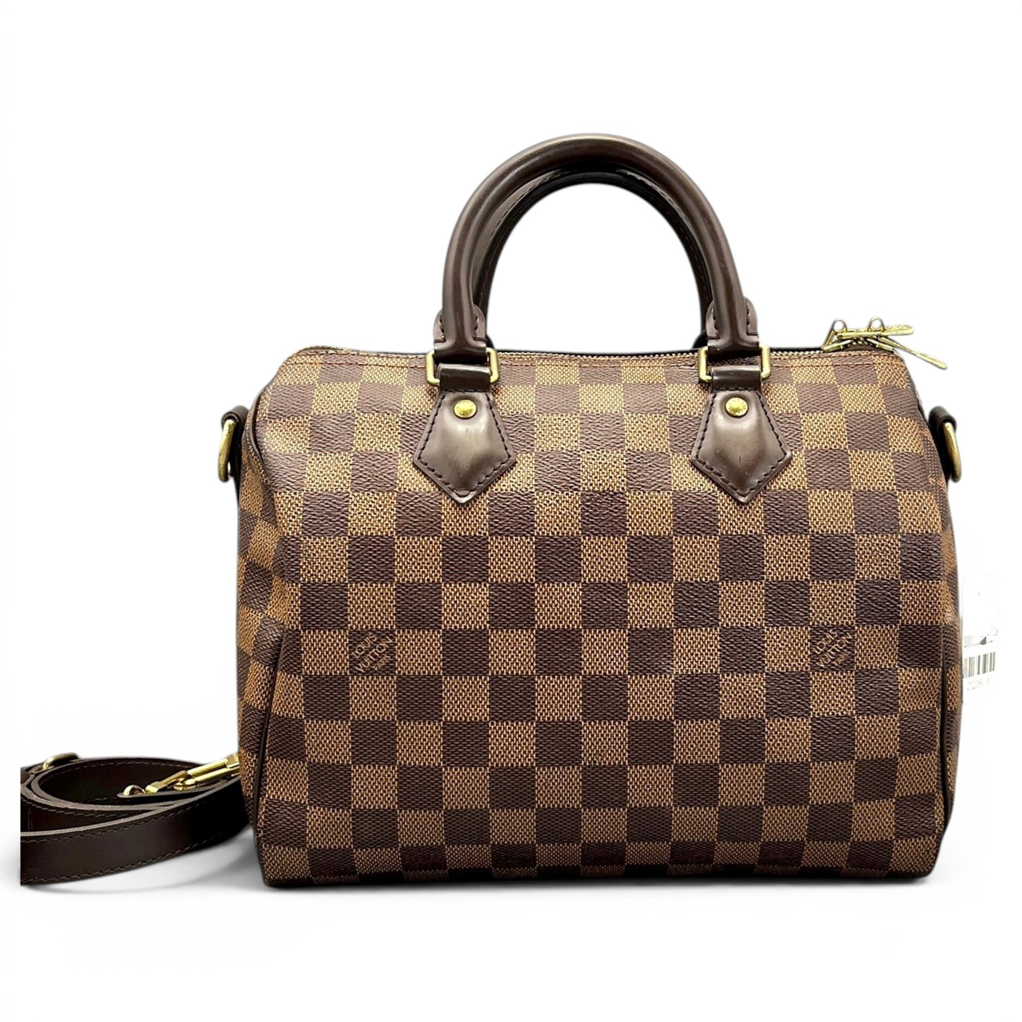 Speedy leather handbag