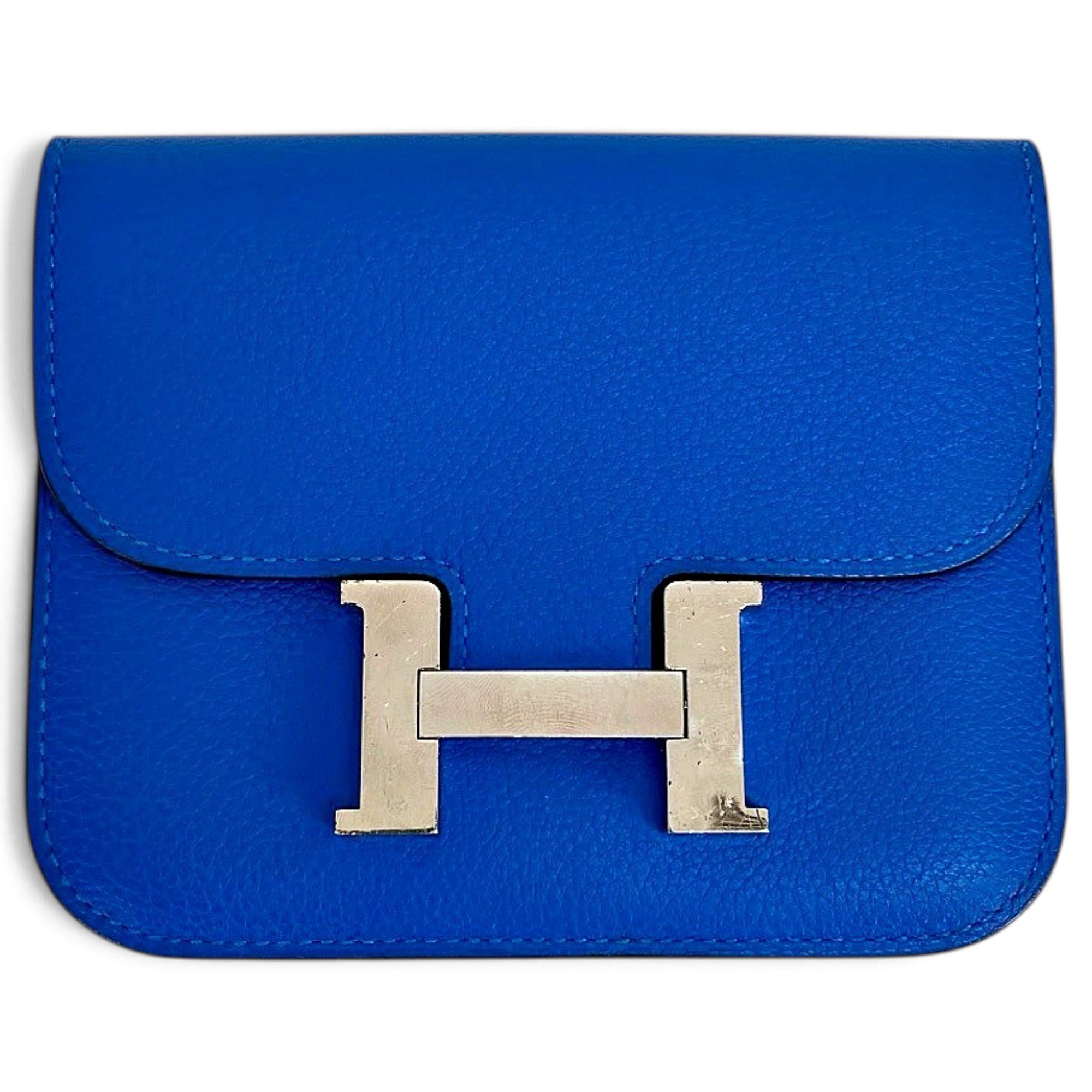 Constance leather clutch bag