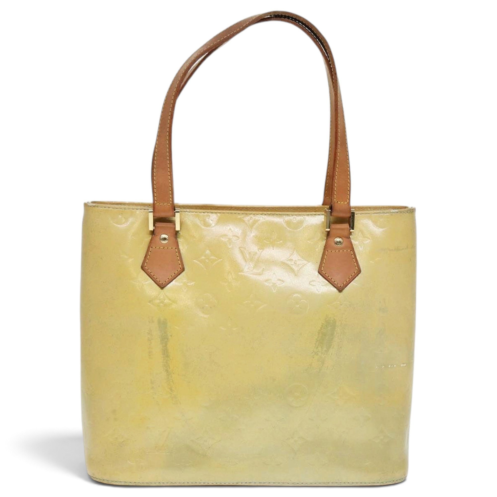 Houston patent leather handbag