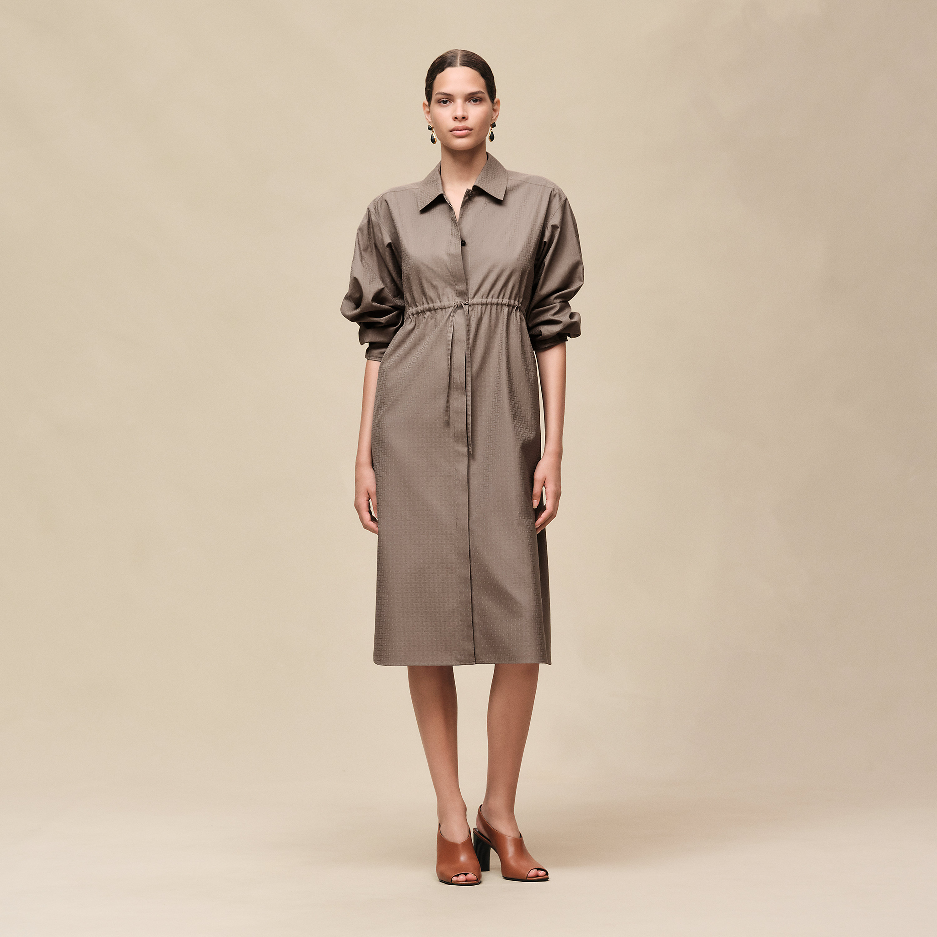 "Mosaique" shirt dress