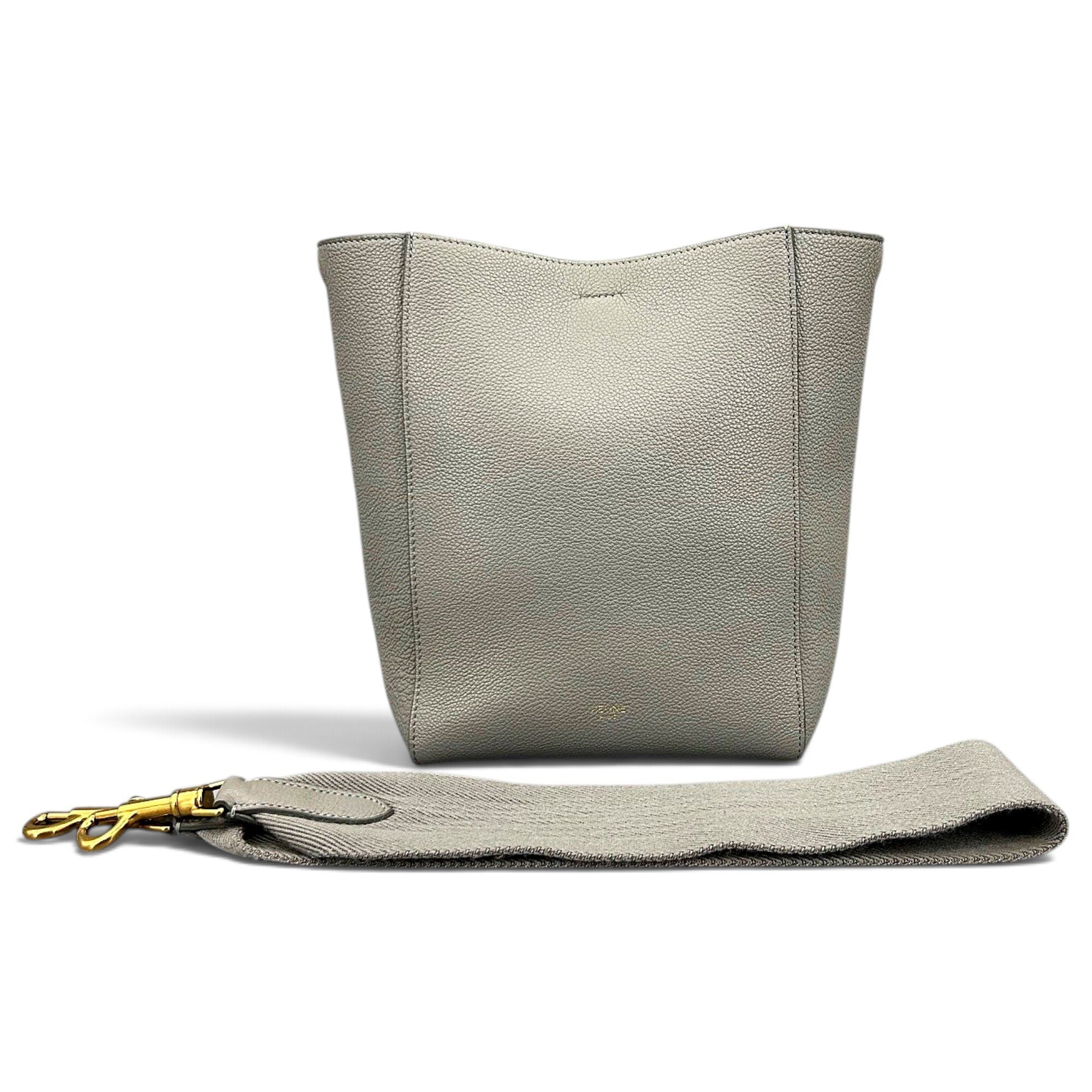 Seau Sangle leather tote