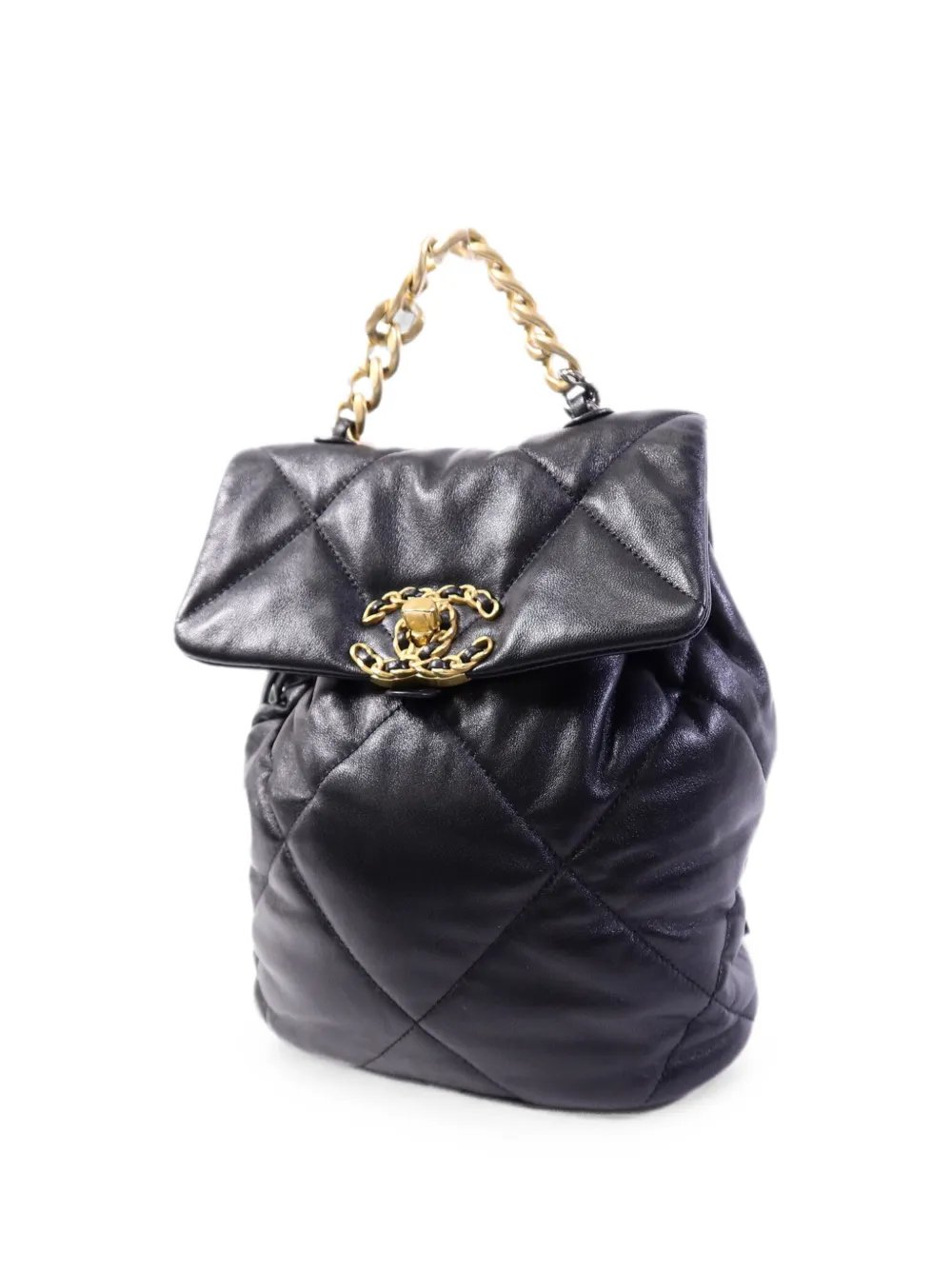 Chanel 19 CC turn-lock backpack