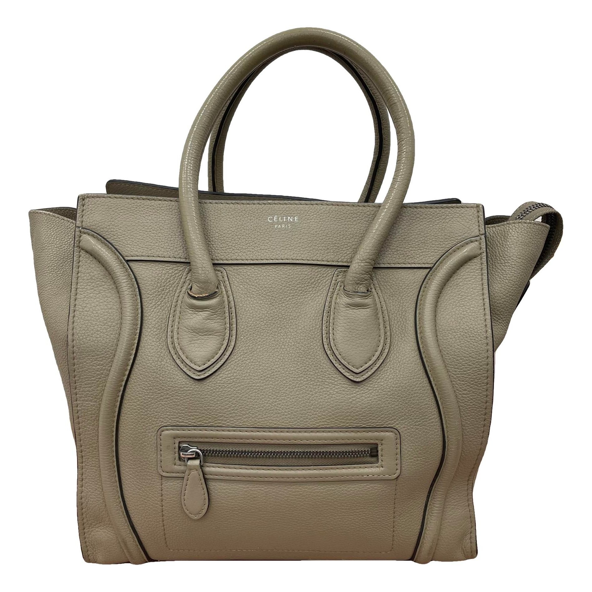 Luggage leather handbag