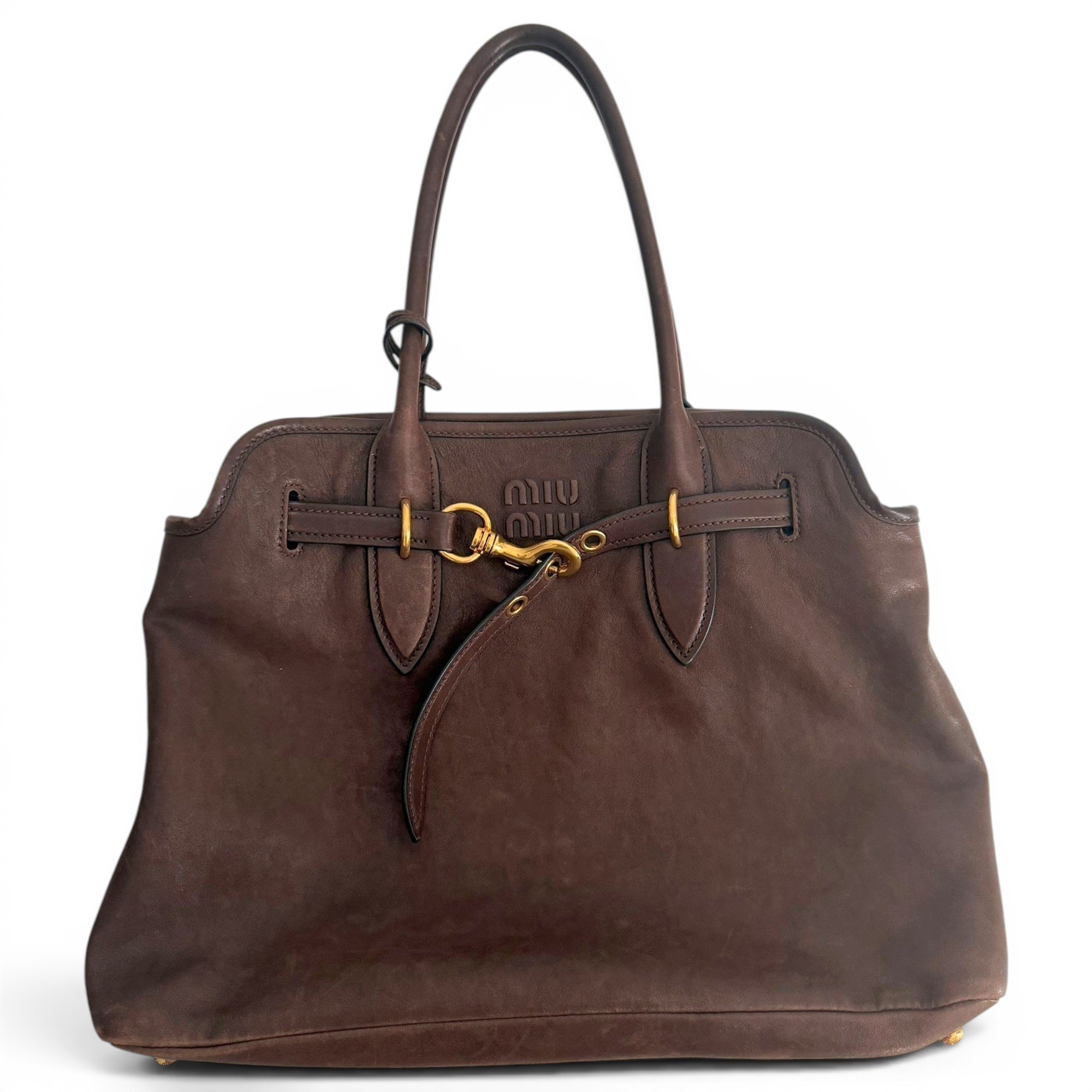 Aventure leather handbag