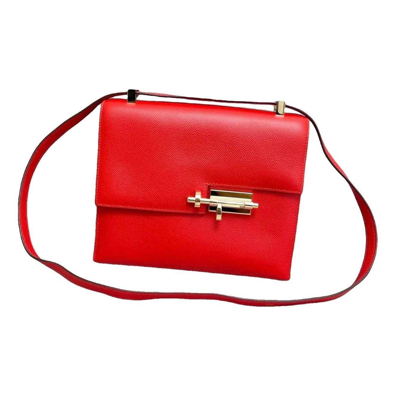 Verrou leather handbag