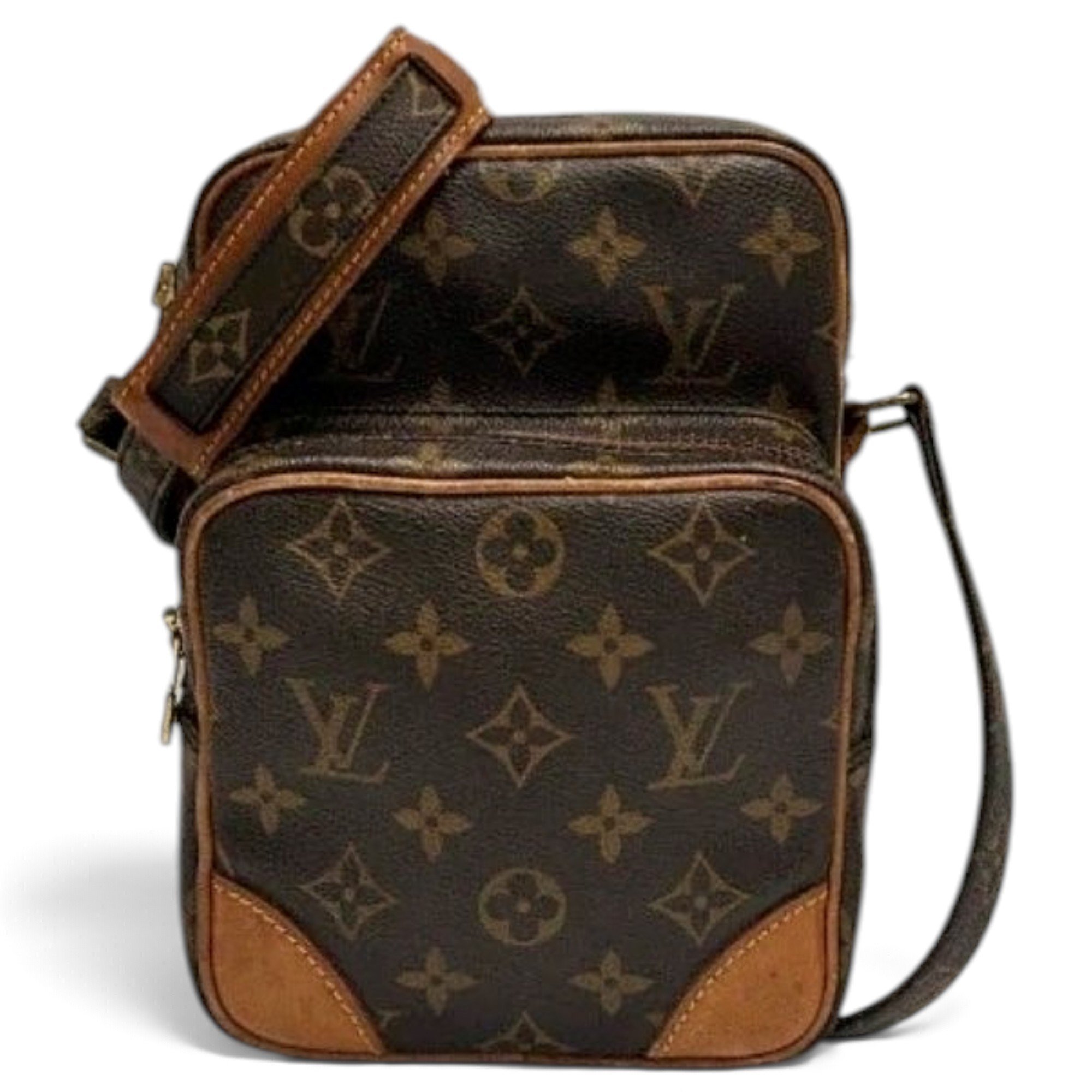 Amazon leather crossbody bag