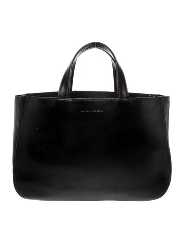 Lancel Leather Top Handle Bag