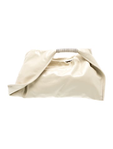 Leather Top Handle Bag