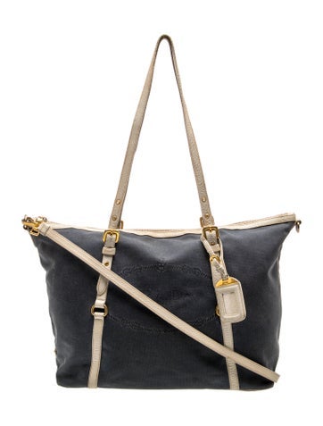 Enameled Metal Triangle Tote
