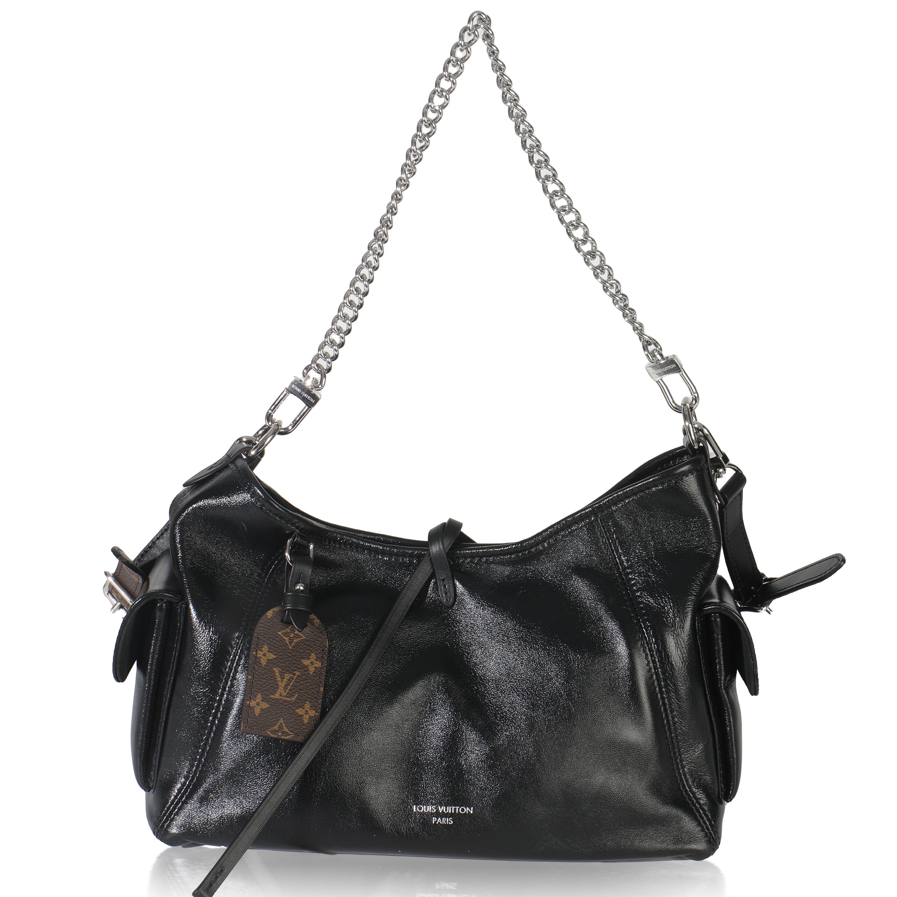 Louis Vuitton Black Lambskin Carryall Cargo Vibe PM