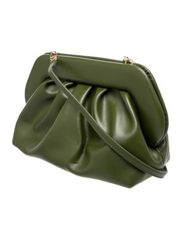 Themoire Leather Shoulder Bag