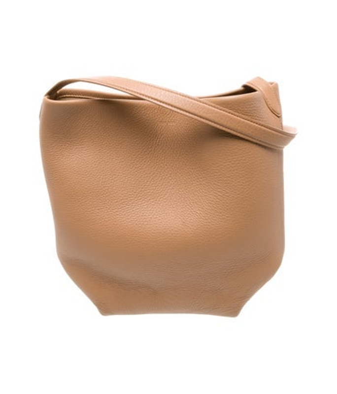 The Row Row Leather Medium N S Park Tote