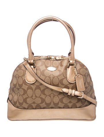 Leather Top Handle Bag
